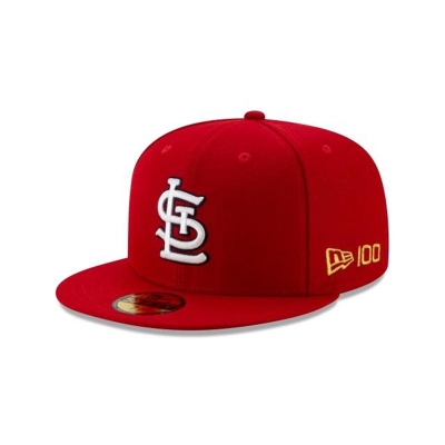 St. Louis Cardinals Gorra | New Era MLB Team Color 59fifty Fitted Cap Mexico - Negros